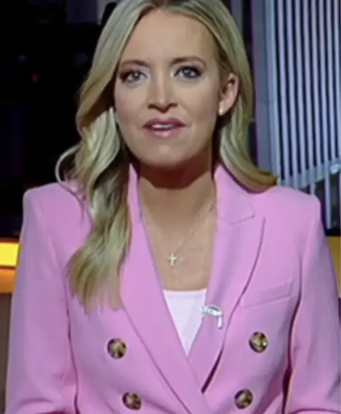 Kayleigh McEnany Outnumbered 2024 Pink Dickey Jacket For Women