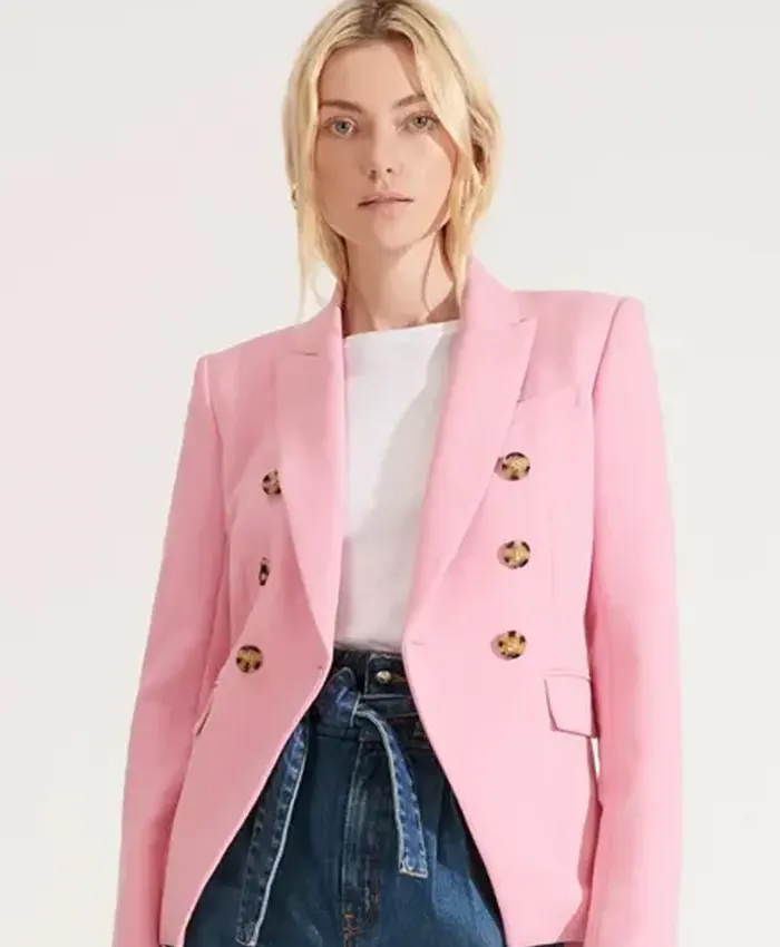 Kayleigh McEnany Outnumbered 2024 Pink Dickey Jacket