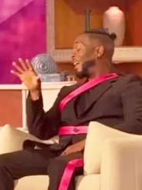 Kel Mitchell The Talk Show 2024 Black Wool Blazer For Sale