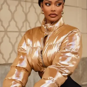 Kelle MILF Manor S02 Cropped Puffer Jacket