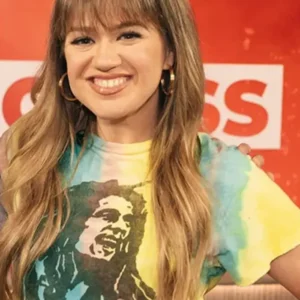 Kelly Clarkson Printed T Shirt