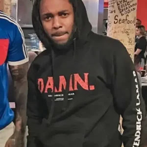Kendrick Lamar Kung Fu Kenny Black Pullover Hoodie