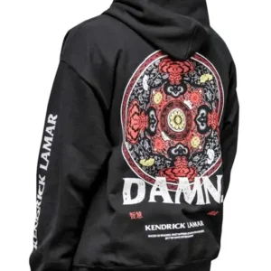 Kendrick Lamar Kung Fu Kenny Black Pullover Hoodie Back