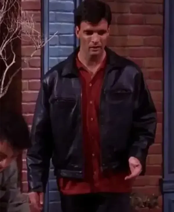 Kevin Ruf Friends Black Leather Jacket