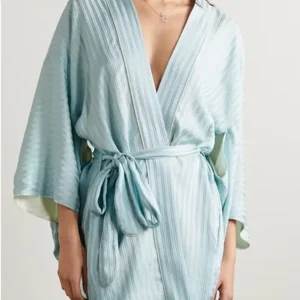 Kimberlyn Kendrick The Girls on the Bus 2024 Silk Robe For Sale