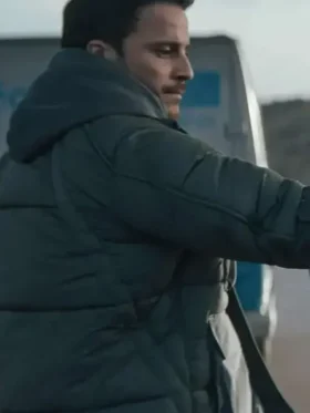 Kostja Ullmann Paradise Grey Puffer Jacket For Sale