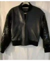 Laya DeLeon Hayes The Equalizer Black Bomber Jacket