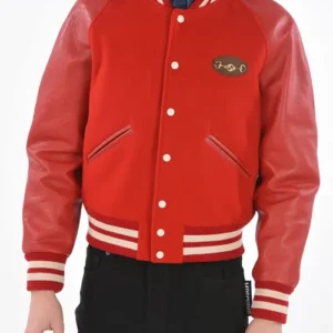 Lil Baby Leather Sleeves Varsity Jacket