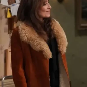 Louise The Conners Brown Shearling Coat