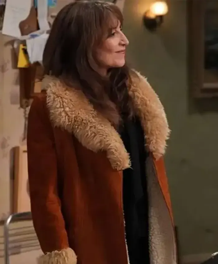 Louise The Conners Brown Shearling Coat