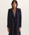 Lucy Lawless My Life is Murder S04 Long Coat