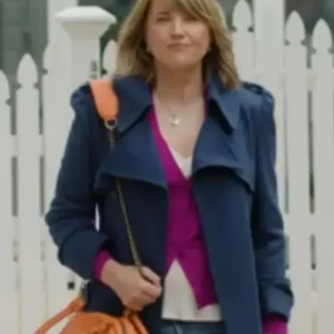 Lucy Lawless My Life is Murder S04 Wool Long Coat