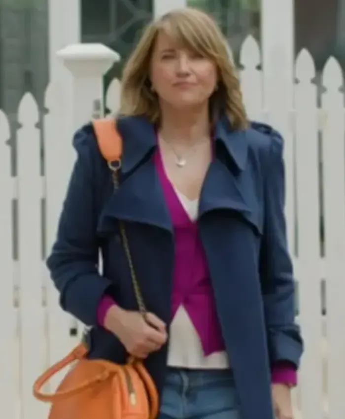 Lucy Lawless My Life is Murder S04 Wool Long Coat