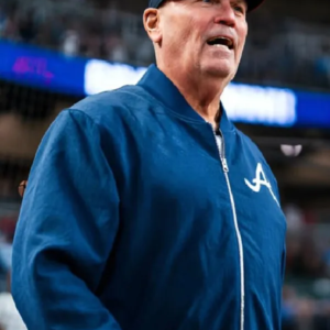 MLB Atlanta Braves Blue Bomber Jacket