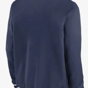 MLB Tampa Bay Rays Blue Bomber Jacket Backside