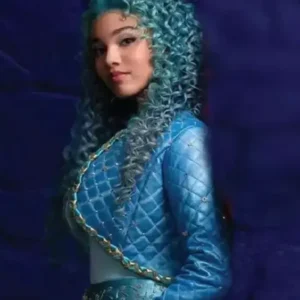 Malia Baker Descendants The Rise Of Red 2024 Quilted Jacket For Sale