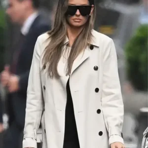 Margo Martin 2024 White Trench Coat