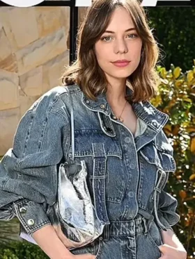 Marlo Kelly Netflix 3 Body Problem 2024 Double Denim Jacket