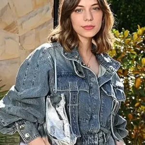 Marlo Kelly Netflix 3 Body Problem 2024 Double Denim Jacket