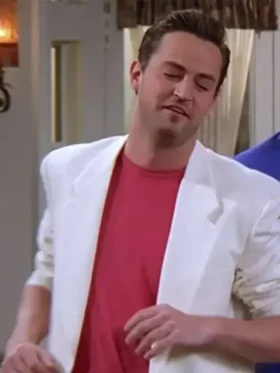 Matthew Perry Friends White Blazer