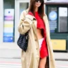 Met Gala 2024 Emily Ratajkowski Burberry Trench Coat For Women