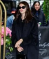 Met Gala 2024 Kaia Gerbers Black Trench Coat
