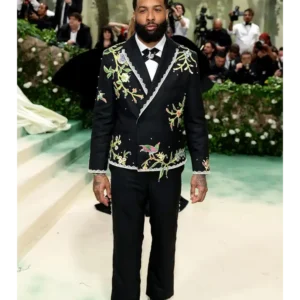 Met Gala 2024 Odell Beckham Jr Black Blazer
