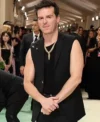 Met Gala Andrew Scott Black Sleeveless Blazer