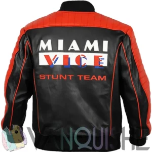 Miami Vice Stunt Team Jacket VN back