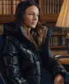 Michelle Keegan Fool Me Once Hooded Puffer Jacket On Sale