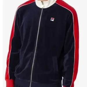 Milos Vukicevic NCIS Hawaii S03 Blue Track Jacket For Men