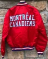 Montreal Canadiens 1993 Stanley Cup Satin Jacket Back