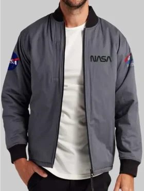 Nasa Fly Me to the Moon Bomber Jacket