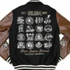 Negro League Black and Brown Baseball Varsity Jacket For Sale