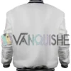 New York Yankees 90s White Varsity Jacket back