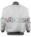 New York Yankees 90s White Varsity Jacket back