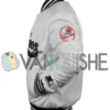 New York Yankees 90s White Varsity Jacket left