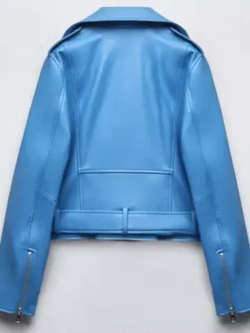 Nicole 90 Day Fiance Happily Ever After S08 Biker Jacket Back