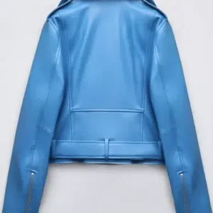 Nicole 90 Day Fiance Happily Ever After S08 Biker Jacket Back