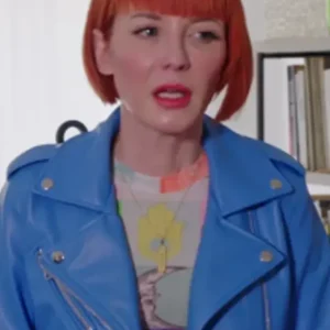 Nicole 90 Day Fiance Happily Ever After S08 Biker Jacket For Women