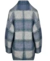 Nine Per­fect Strangers Nicole Kid­man Plaid Coat Back