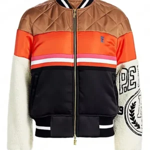 Nomi Segal Grown ish Colorblock Bomber Jacket