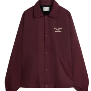 Not from Paris Madame Maroon Jacket