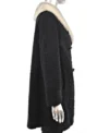 Order Phillips Mink Collar Black Persian Lamb Fur Coat 