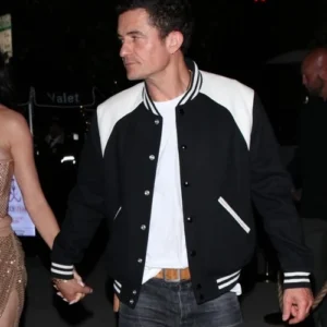 Orlando Bloom American Idol S22 Finale Afterparty Bomber Jacket