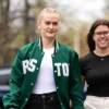 PWHL Boston Original Six Green Jacket