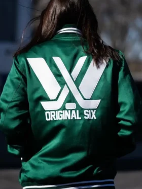 PWHL Boston Original Six Green Jacket On Sale