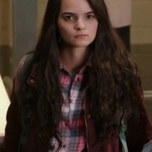 Playing with Fire Brynn Maroon Cotton Jacket On Sale