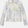 Poppy Hayes Elsbeth 2024 White Printed Jacket