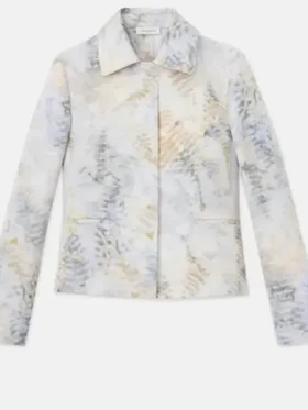 Poppy Hayes Elsbeth 2024 White Printed Jacket